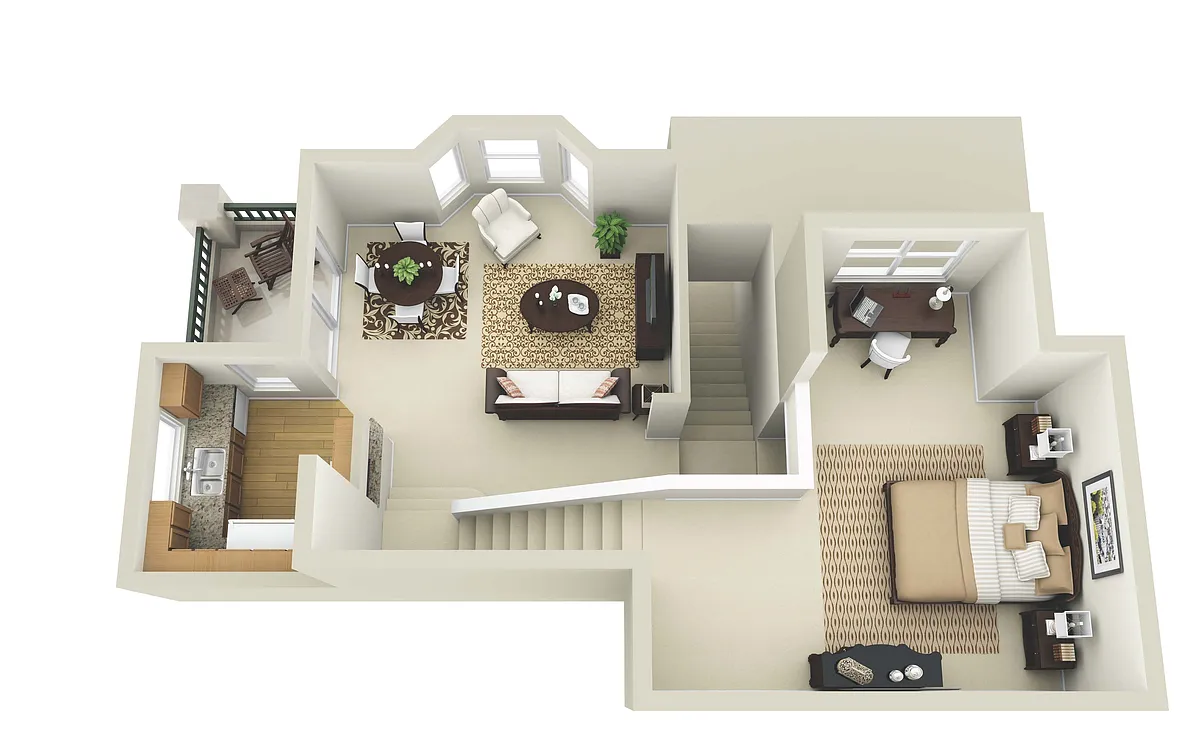 Floor plan 1 U L R