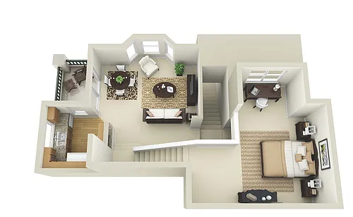 Floor plan 1 U L R
