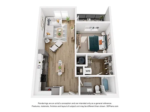 Floor plan Platform 1.1