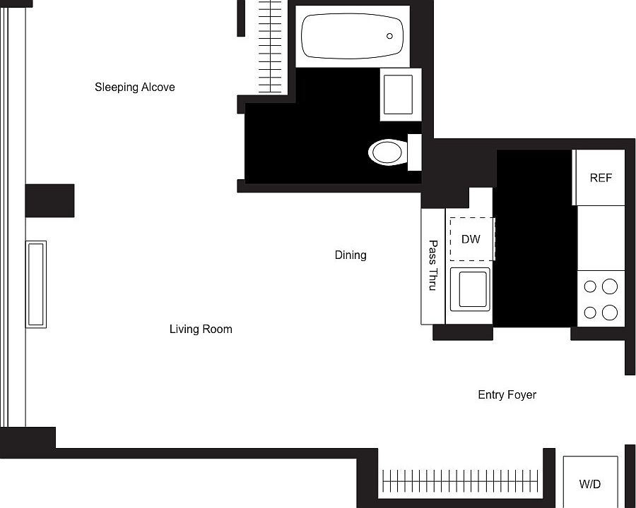 2nd image of 180 W 20th St APT 7F