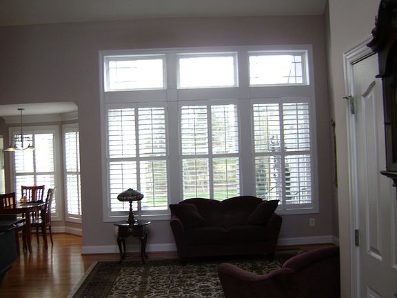 spacious living room
