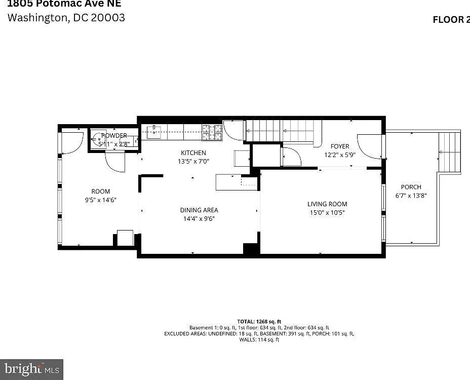 3 bed, 1.5 bath, 1598 sqft, $4,000 — Photo 4