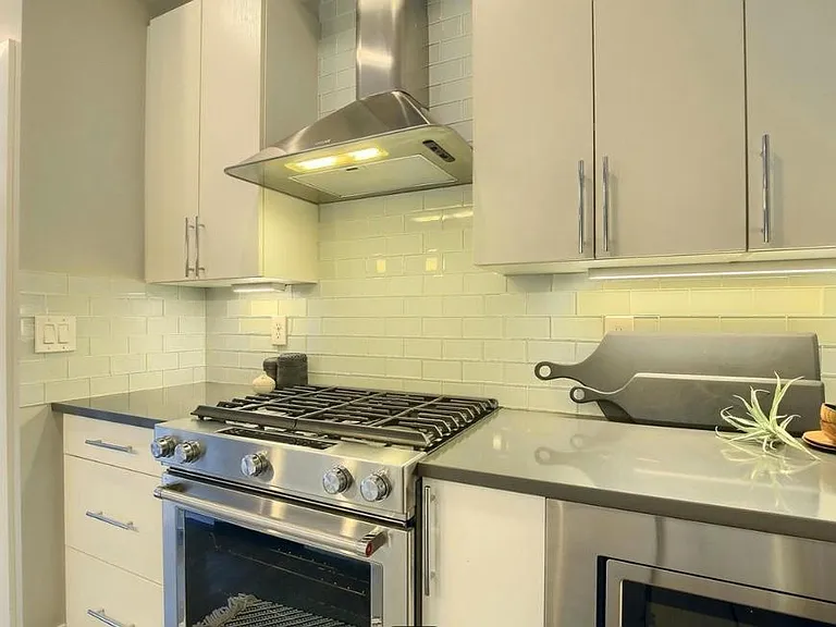 Modern kitchen with a big island