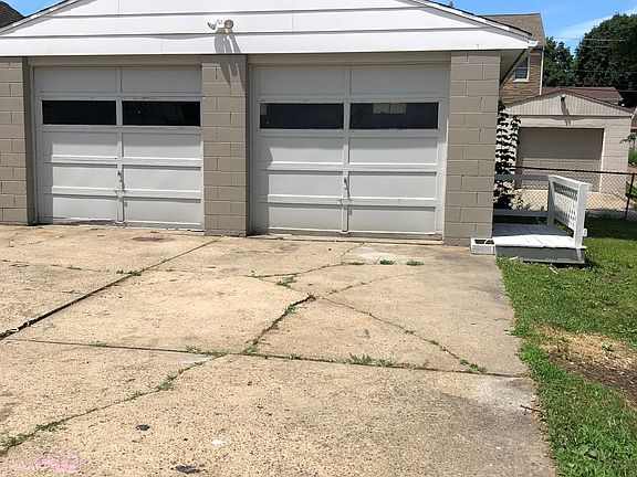 Detached two car garage