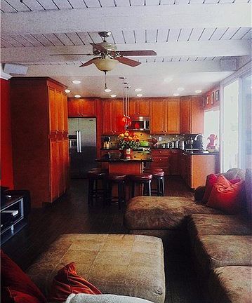 Enormous family room.