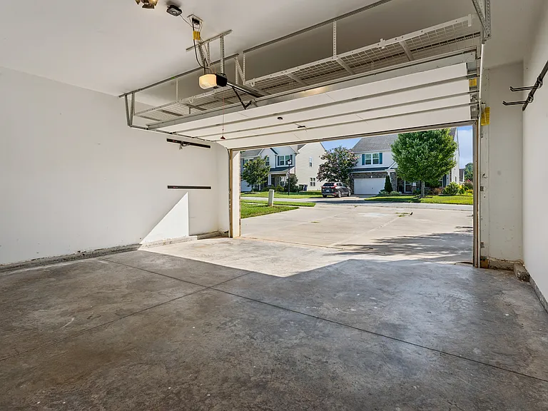 2 Car Garage with Over Head Storage