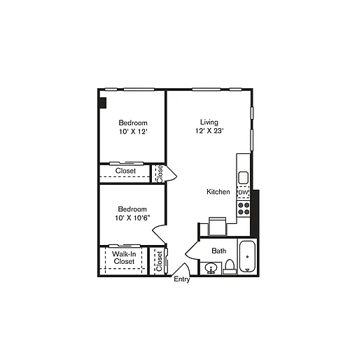 Floor plan C1 60
