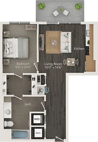 Floor plan A2