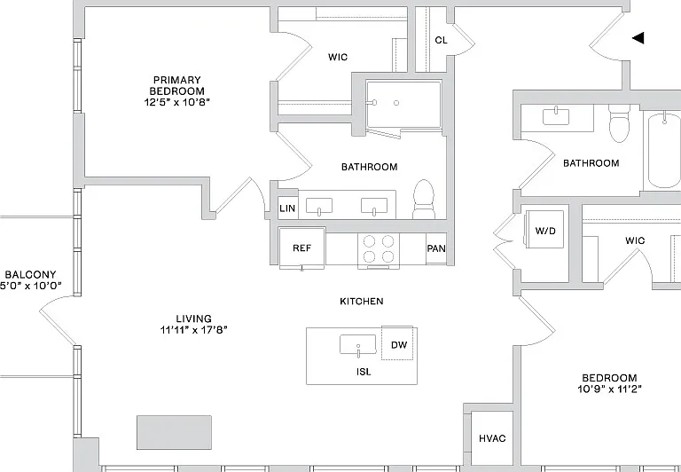 Two Bedrooms Two Bedrooms