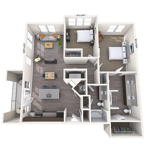 Floor plan Absolute
