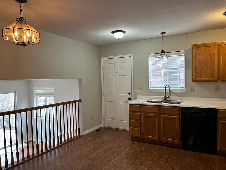 kitchen with dining area