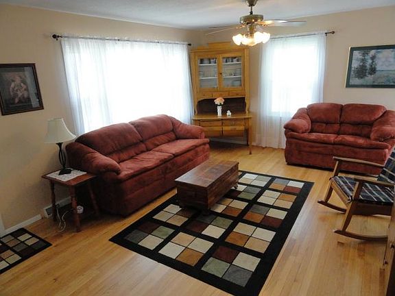 Front Room with hard wood floor