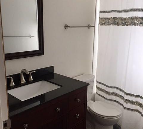Updated bathroom