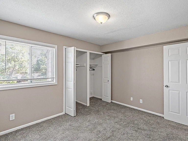 Bedroom with Large Window