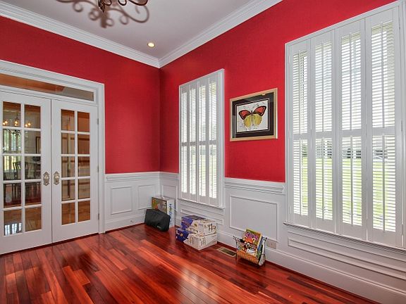 French Doors in Living Rm