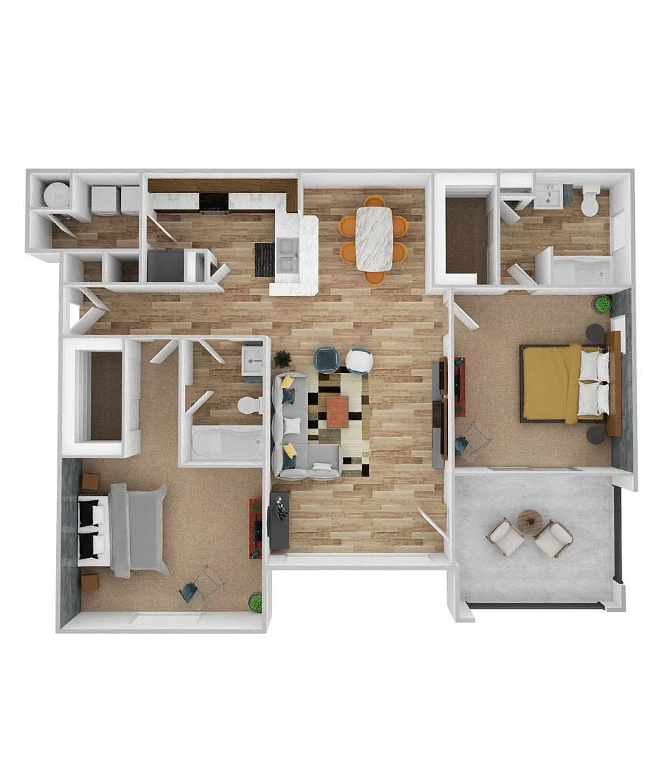 Floor plan B2