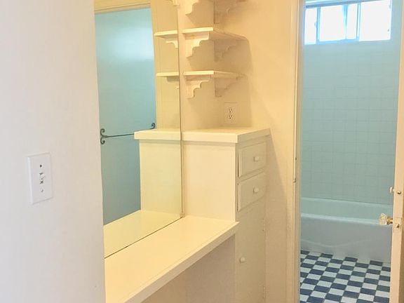dressing area