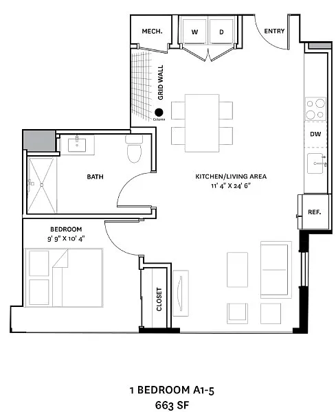 Floor plan A1-5