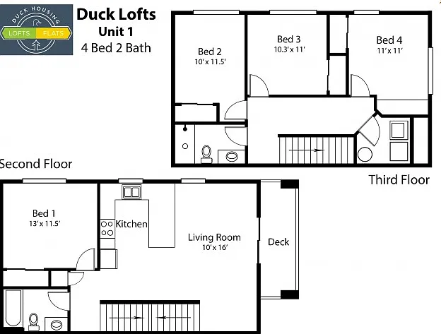 4BR 2BA 4BR 2BA