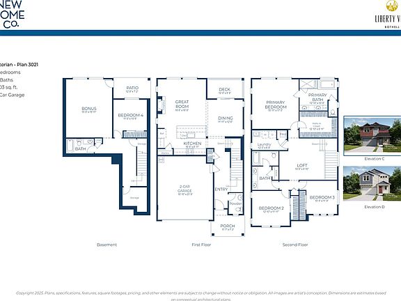 2D Floorplan with dimensions
