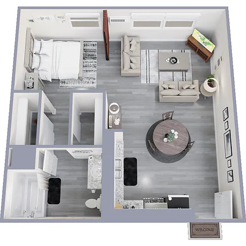 Floor plan Studio