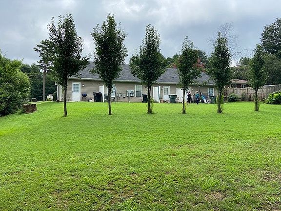 Large backyard space