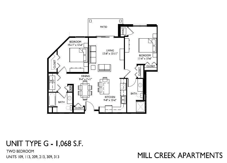 Floor plan G