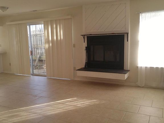 Fire Place and Patio Door