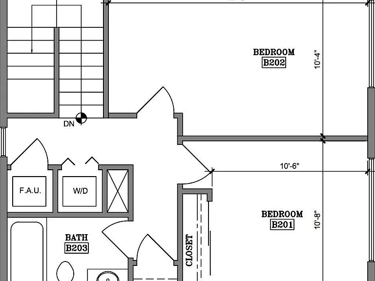 upstairs floorplan