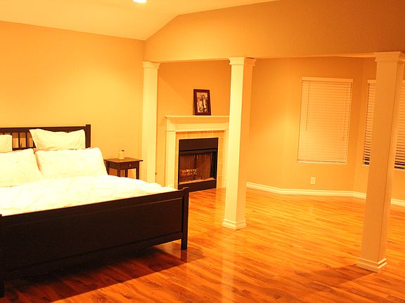 Master Bedroom & Fireplace
