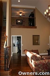 Loft overlooking Living Room