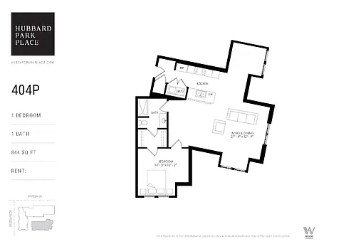 Floor plan 404P