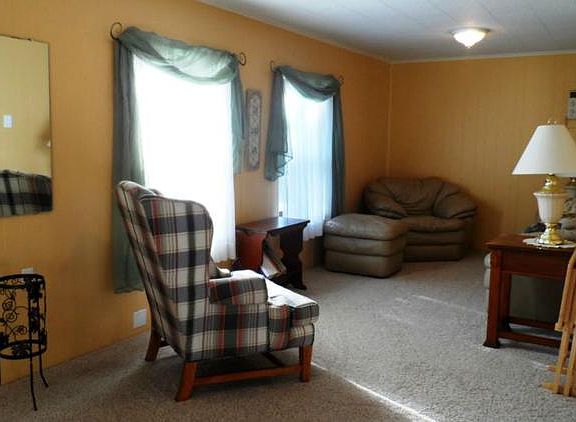 Family room off the back of the home.