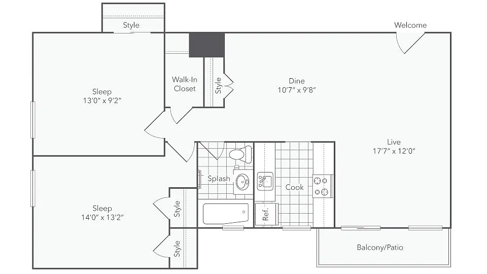 Floor plan Baltimore