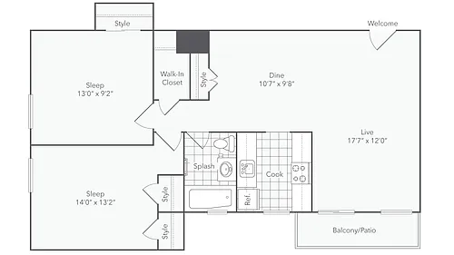 Floor plan Baltimore