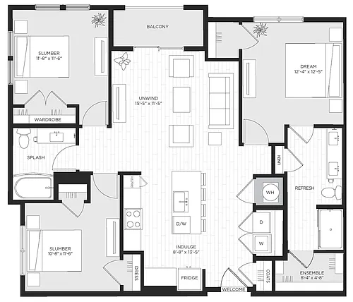 Floor plan C1