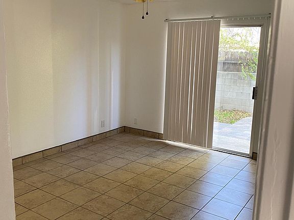 Master bedroom with access to the back patio