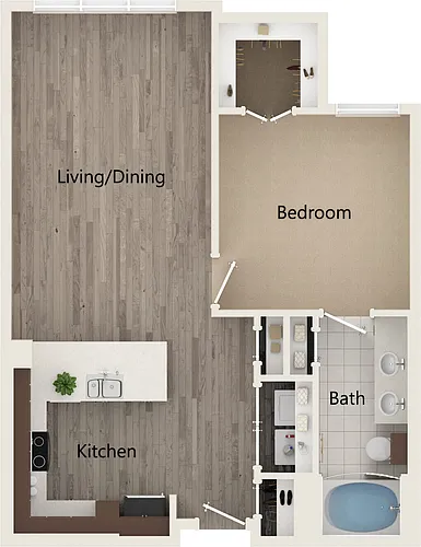 Floor plan A1L
