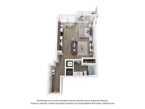 Floor plan STUDIO S3