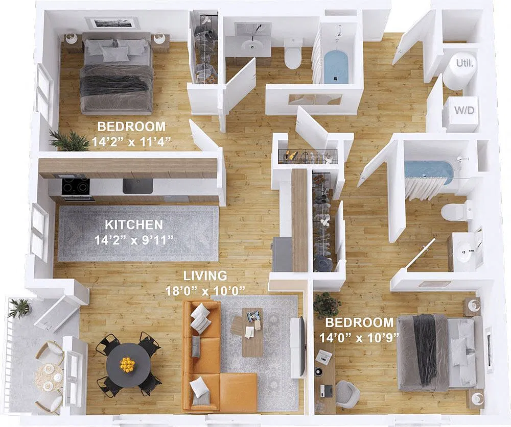 Floor plan Millstone - C4