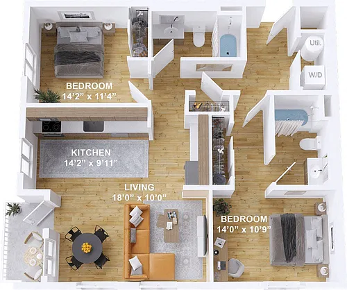 Floor plan Millstone - C4