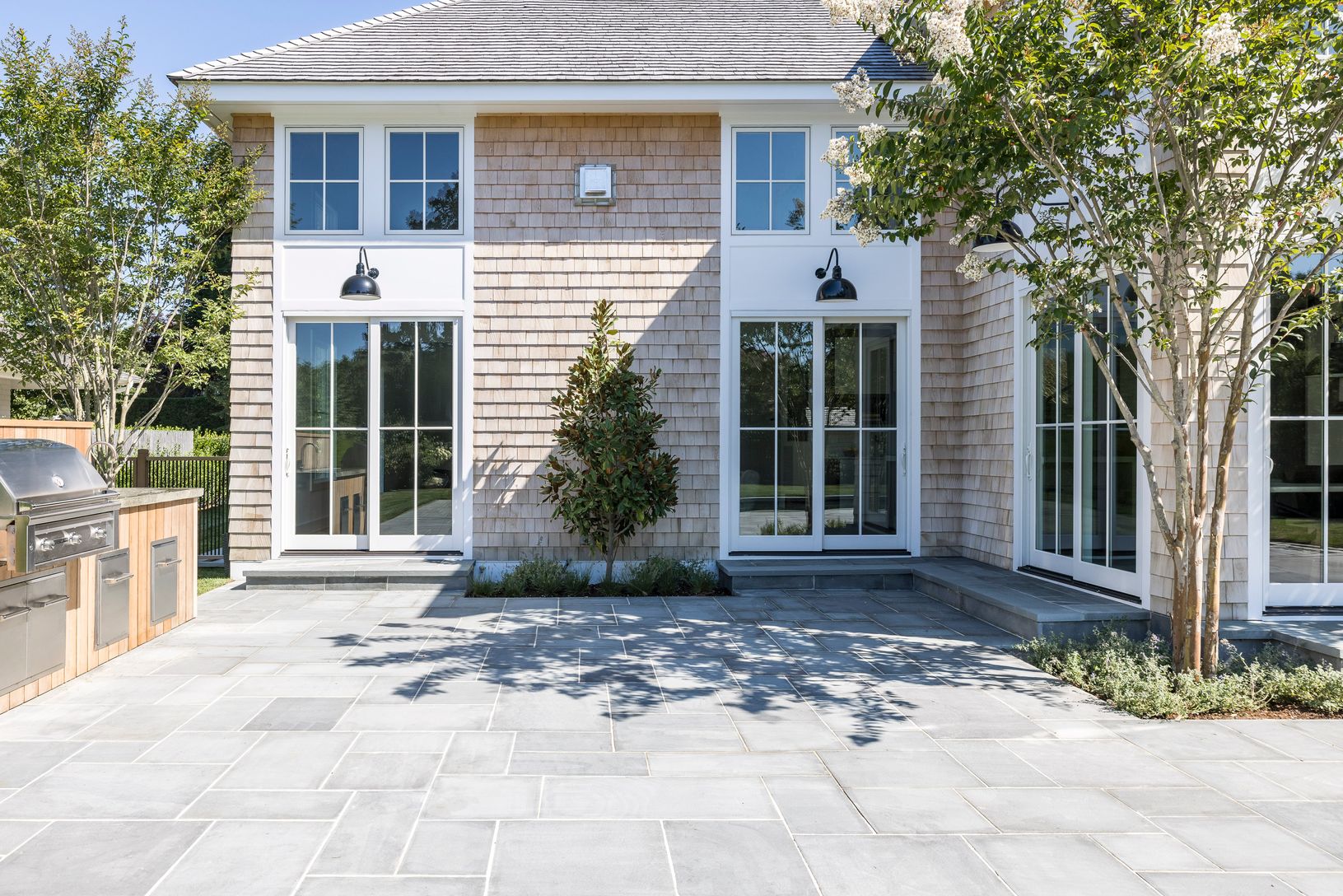 Outdoor Shower + Grill