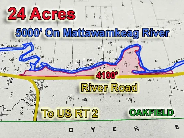 Lot 8 River Road, Oakfield, ME 04763