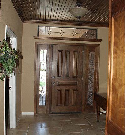 Beautiful custom front entry