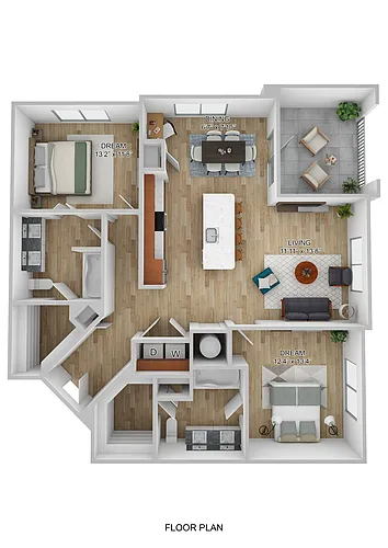 Floor plan B2