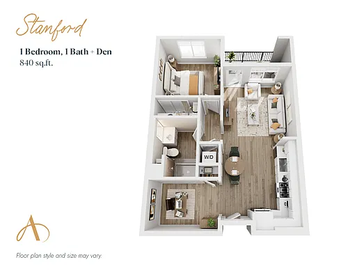 Floor plan Stanford Suite