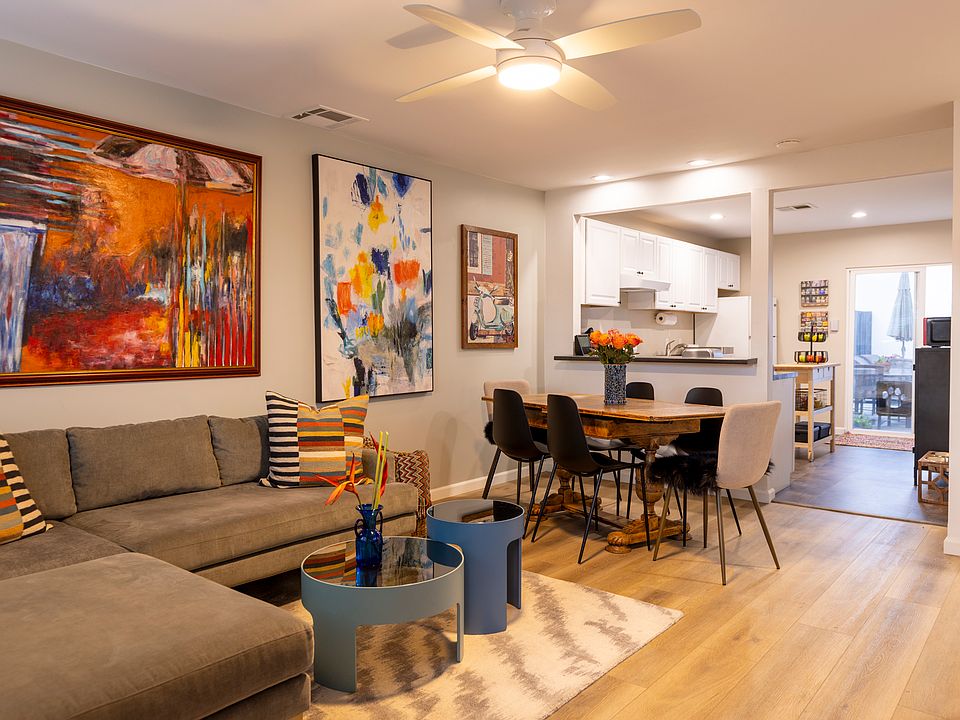 Cooks can watch TV while prepping food.