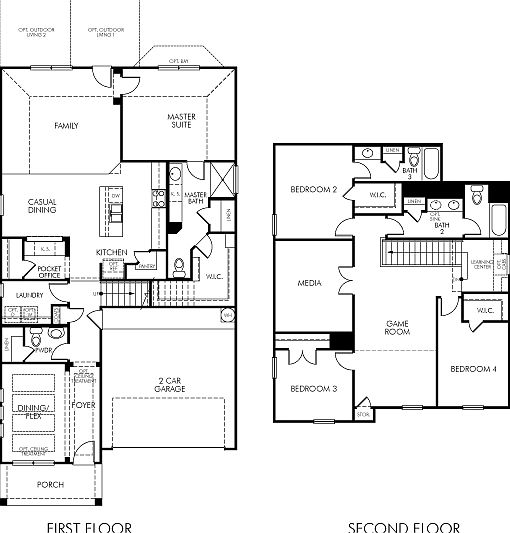 San Jacinto (3007) Plan, Thomas Pond, San Antonio, TX 78253 Zillow