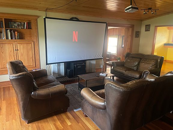 Alternate angle: Spacious enough for hosting, hanging out, catching the game, the sky's still the limit.