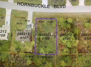 Hornbuckle Blvd, North port, FL 34291